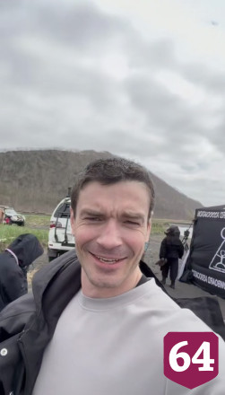 Саратовский актер на съемках восхитился мощью и силой Камчатки